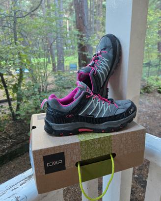 scarpe da trekking CMP RIGEL LOW 37 grigio fucsia