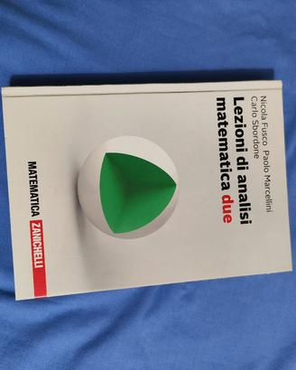 libro lezioni di analisi matematica due