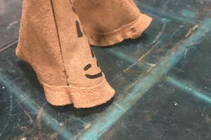 Cuffie in cuoio per jeep Willys