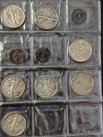 Vari Mezzo dollaro in argento