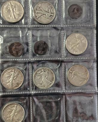 Vari Mezzo dollaro in argento