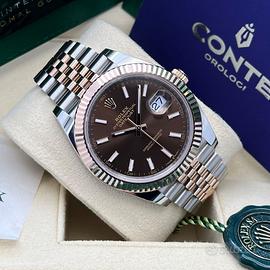 🟤ROLEX DATEJUST CHOCOLATE 41 MM REF.126331
