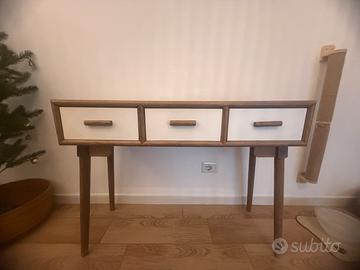 scrivania / consolle in legno