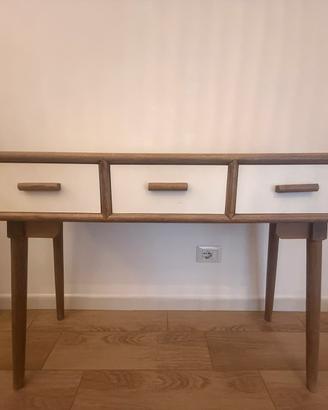 scrivania / consolle in legno