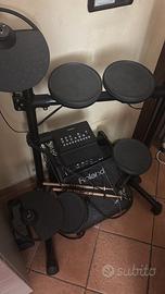 batteria Yamaha DTX + Roland  PM-10