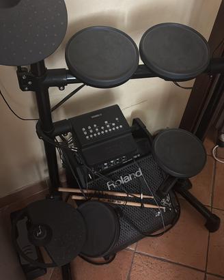 batteria Yamaha DTX + Roland  PM-10