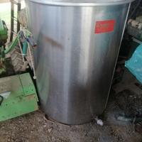 botte in acciaio inox 500 litri 