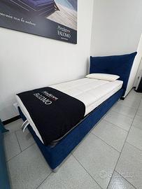 Letto contenitore + Materasso Falomo Golf Memory