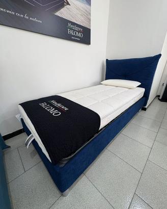 Letto contenitore + Materasso Falomo Golf Memory