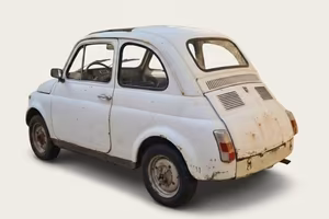 500L con targhe originali nere provincia RC del 70