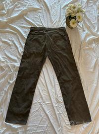 pantalone Calvin Klein in velluto w32 l34