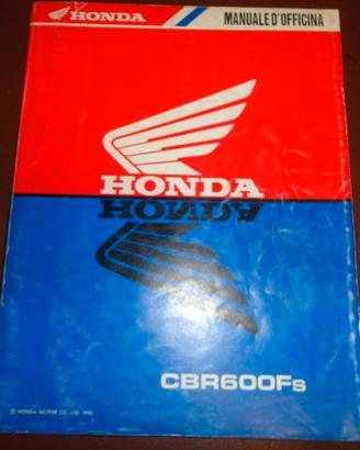 CBR600F CBR600 1995 manuale officina manutenzione