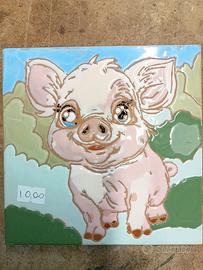 Sottopentola ceramica 15x15