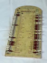 Lista spesa cucina vintage Pastis de Marseille