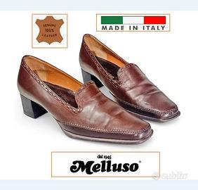 Mocassini donna Melluso n.37 vera pelle – slip-on