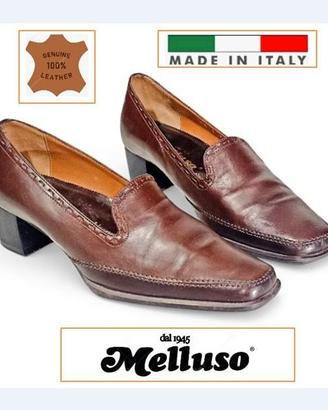 Mocassini donna Melluso n.37 vera pelle – slip-on