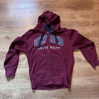 Felpa con cappuccio Oxford University bordeaux
