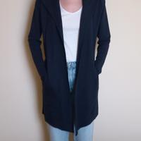 Cardigan blu navy con tasche