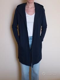 Cardigan blu navy con tasche