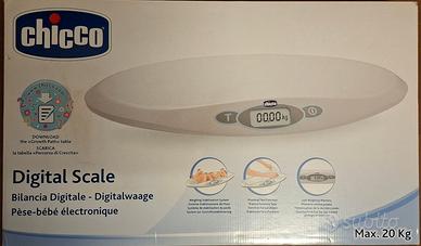 Bilancia elettronica digitale per neonati Chicco