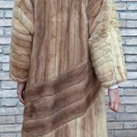 Pelliccia visone miele chiaro mod. Fendi