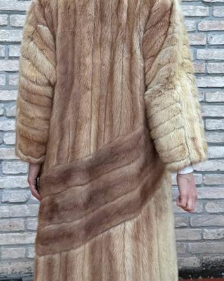 Pelliccia visone miele chiaro mod. Fendi