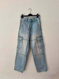 pantaloni cargo di bershka