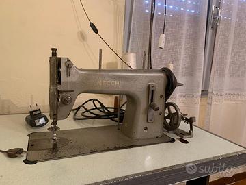 MACCHINA DA CUCIRE INDUSTRIALE NECCHI VINTAGE