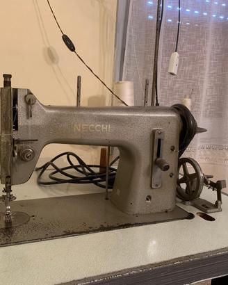 MACCHINA DA CUCIRE INDUSTRIALE NECCHI VINTAGE