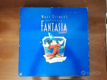FANTASIA Walt Disney Masterpiece Laser Disc+Litog.