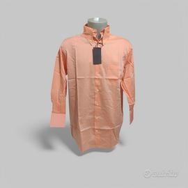 camicia color pesca 