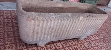 6 fioriere da esterno in cemento vasi