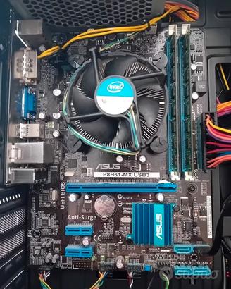 SCHEDA MADRE ASUS + i7 + 16GB + DISSIPATORE