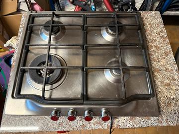 Piano cottura Franke 4 fuochi supporto ghisa