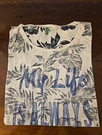 T-shirt Benetton 100% cotone 