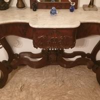 Consolle con specchiera fine 1800