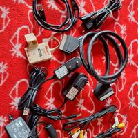 10 pz cavetti elettrici,alimentatori vari misti