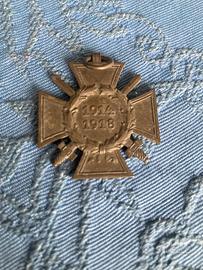 Medaglia prima guerra Mondiale