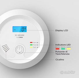 rilevatore monossido carbonio