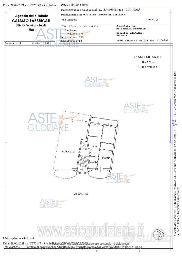 Appartamento – Barletta, Centro - Altro