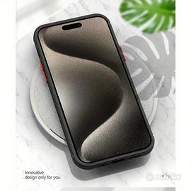 Cover iPhone opaca, con supporto magnetico