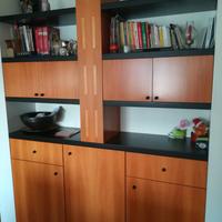 Credenza / libreria in ciliegio massello