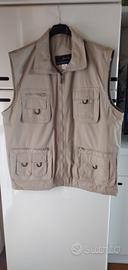 gilet uomo  beige  taglia XL