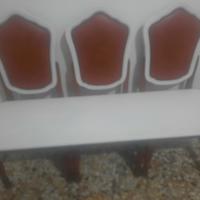 DIVANO A POLTRONE ARTIGIANALE 154X46