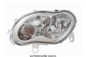 Faro Fanale Proiettore Smart Fortwo 450 2002