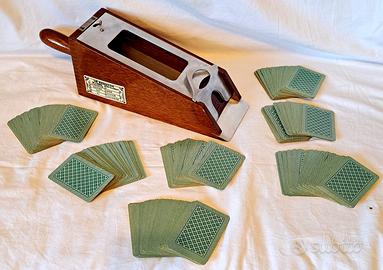 Raro Sabot  casinò  J.A.J. + mazzi carte 1970