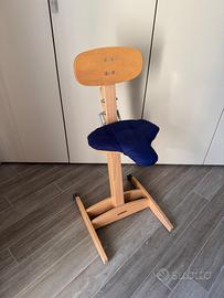 Sedia ergonomica in legno Foppapedretti