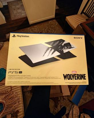 PS5 Pro Console Cover Wolverine Adamantium