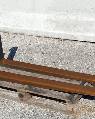 Forche 1,50 mt, carrello muletto