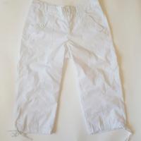 Pantaloni corti bianchi cotone taglia XS 44 estate